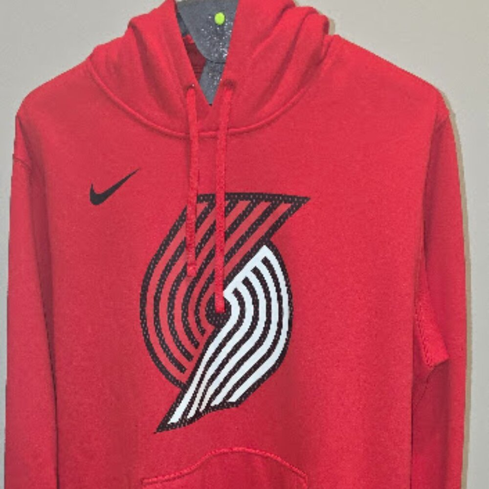 *NEW* Portland Trail Blazers Fanatics Primary Logo Pullover Hoodie - Red XXL
